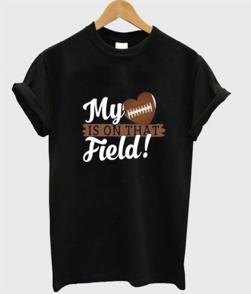 my heart is on field t-shirt N21EL