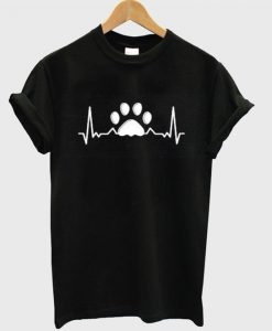 paw heartbeat T-shirt N22ER