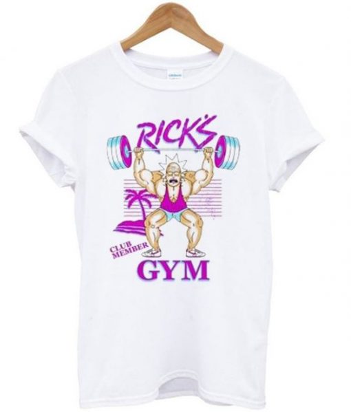 rick's gym t-shirt N15EL