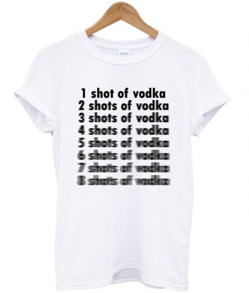 shot of vodka t-shirt EV21N