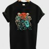 skeleton band t-shirt FD30N