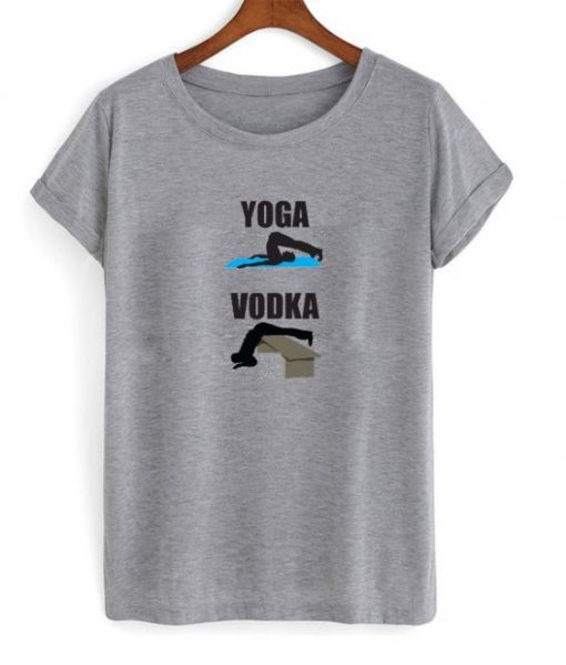 yoga vs vodka t-shirt FD30N
