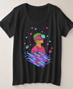 80s 90s Retro style T-Shirt FD4D