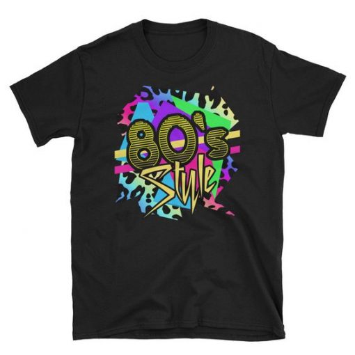 80's Style Colorful tshirt FD4D