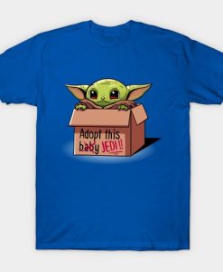 Adopt Baby Yoda T Shirt SR3D