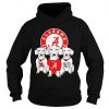 Alabama Crimson Dog hoodie FD7D