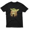 Baby Yoda Sunset T shirt SR3D