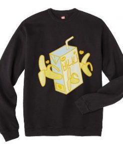 Banana Milk Box Sweatshirt FD4D
