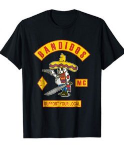 Bandidos Nation T Shirt TT13D