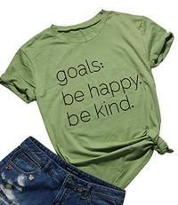 Be Happy Be Kind T-shirt RS21D