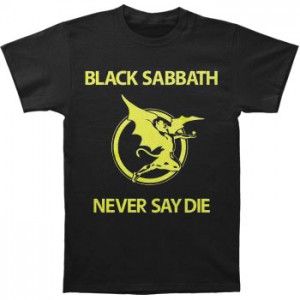 Black Sabbath Never Die T-shirt SR14D