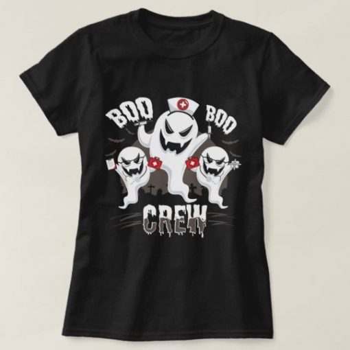 Boo Nurse Doctor T Shirt SR6D