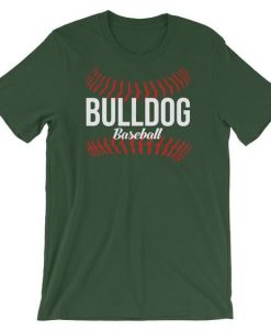 Bulldog Baseball T Shirt TT13D