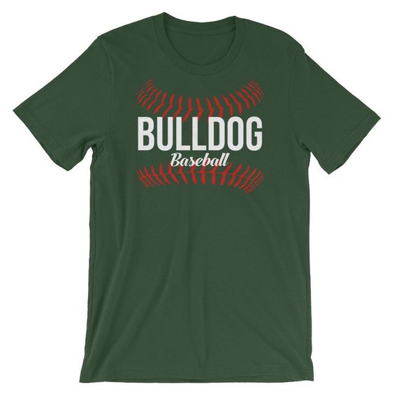 Bulldog Baseball T Shirt TT13D