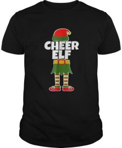 CHEER ELF Funny T Shirt TT13D