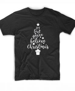 Christmas Tree T Shirt SR6D