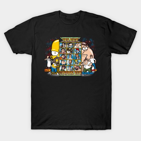Clash of Toon Dads T-Shirt MZ30D