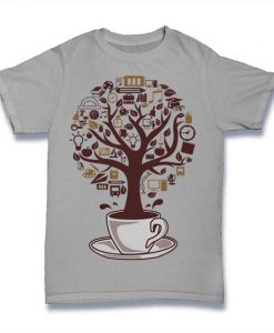 Coffee Tree t shirt FD7D