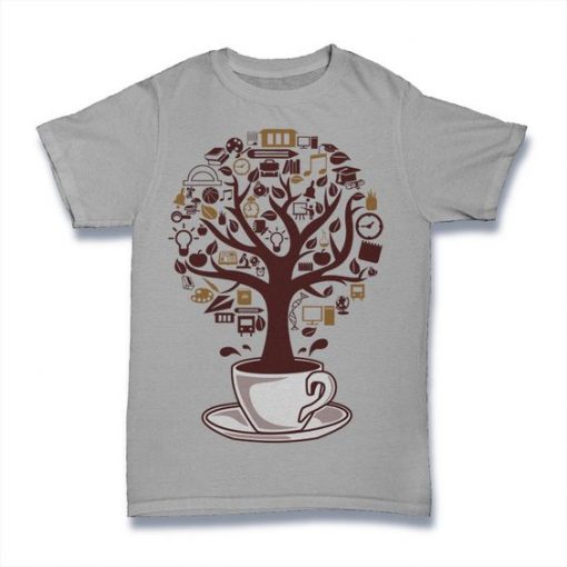 Coffee Tree t shirt FD7D