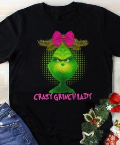 Crazy Grinch lady shirt FD4D