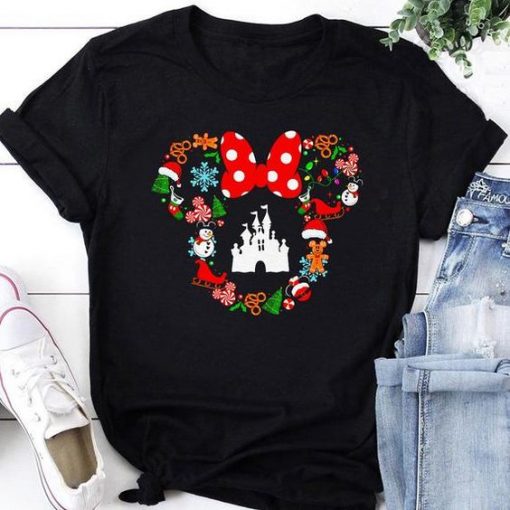 Cute Christmas Disney T Shirt SR6D