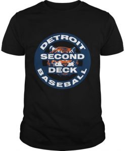 Detroit Baseball T Shirt TT13D