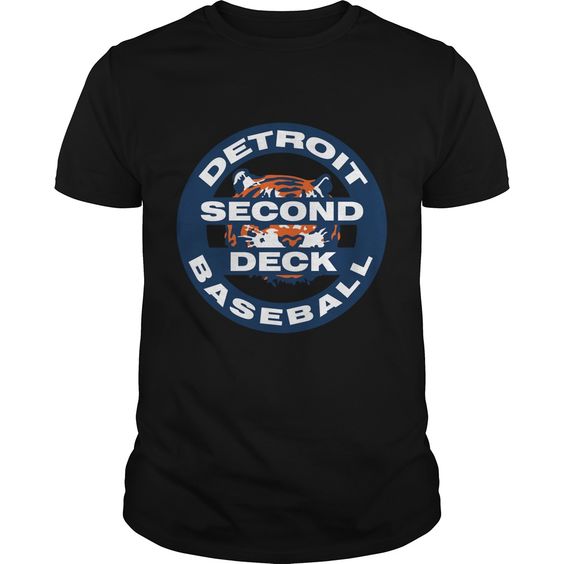 Detroit Baseball T Shirt TT13D