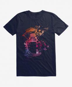 Doctor Who Dalek Splatter T-Shirt FD7D