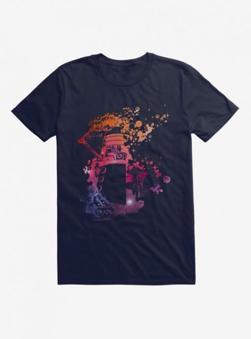 Doctor Who Dalek Splatter T-Shirt FD7D