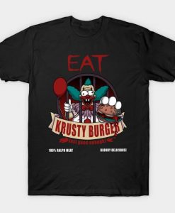 Eat Krusty Burger T-Shirt MZ30D