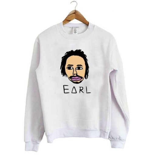 Face Earl White Sweatshirt FD4D