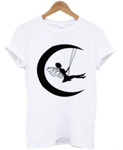 Fairy on moon T-shirt ND24D