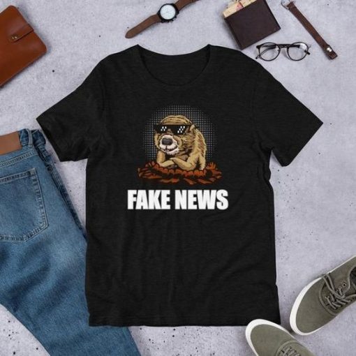 Fake News t shirt EL2D