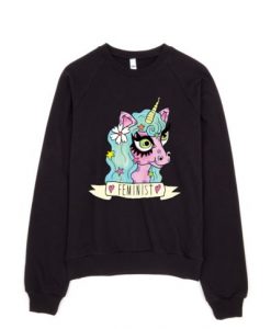 Feminist Unicorn Sweatshirt FD4D