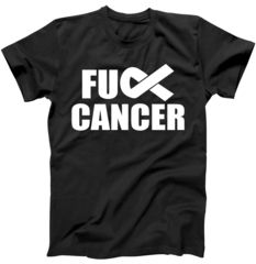 Fuck Cancer Fight Logo T-Shirt FD4D