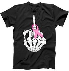 Fuck Cancer Middle Finger Tshirt FD4D