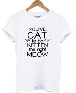 Funny cat T-shirt ND20D