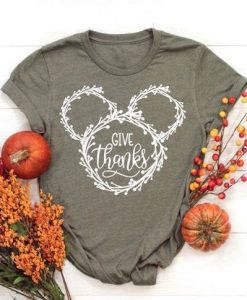 Give Thanks Disney T Shirt SR6D