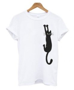 Hanging Cat T-Shirt ND24D