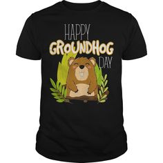 Happy Groundhog Day Tshirt EL13D