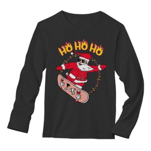 Ho Ho Ho Santa Sweatshirt SR3D
