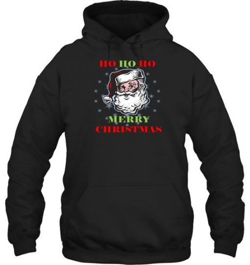 Ho ho ho Christmas Hoodie SR6D
