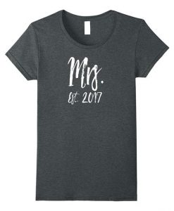 Honeymoon Mrs T-Shirt ND20D
