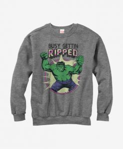 Hulk Getting Ripped Sweatshirt FD4D