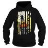 Jacks Daniels US flag Hoodie FD7d