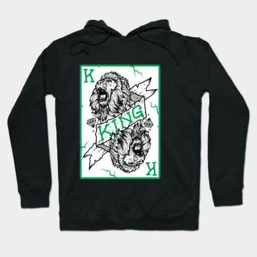 King Card Lion Hoodie SR6D