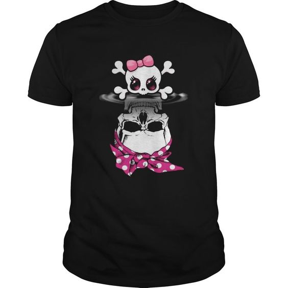 Lady Skull T Shirt SR14D