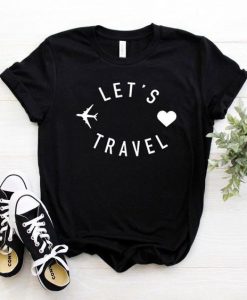 Let's Travel T-shirt EL2D