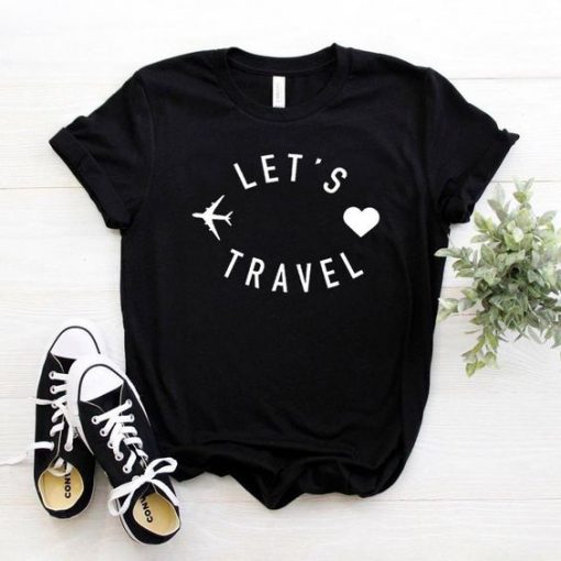 Let's Travel T-shirt EL2D