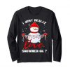 Love Snowman Sweatshirt FD13D